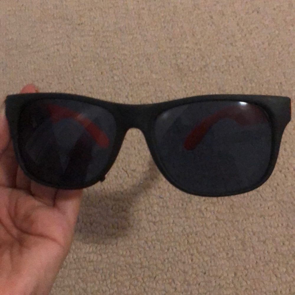 Retro square lens sunglasses